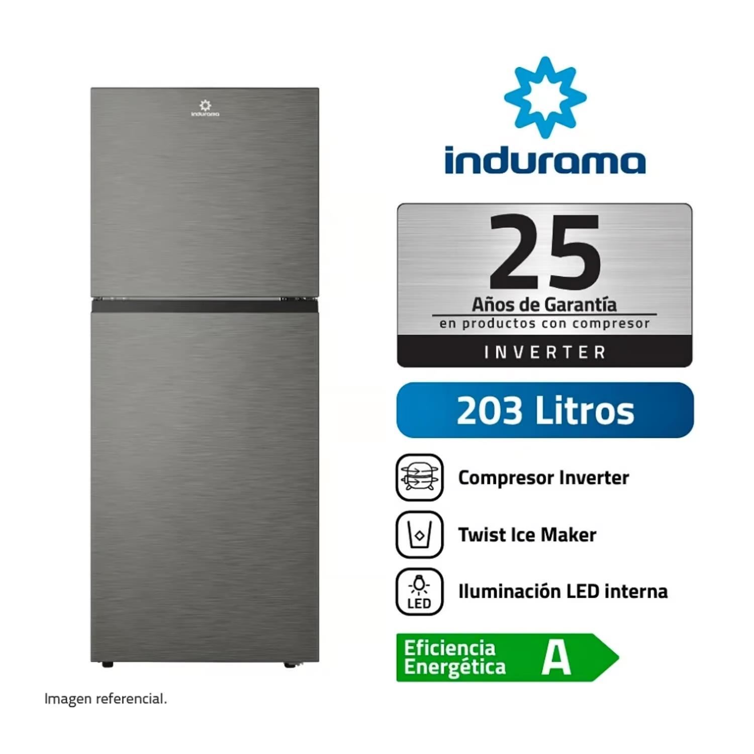 Refrigeradora Indurama RI-359I 203L Top Mount – Croma